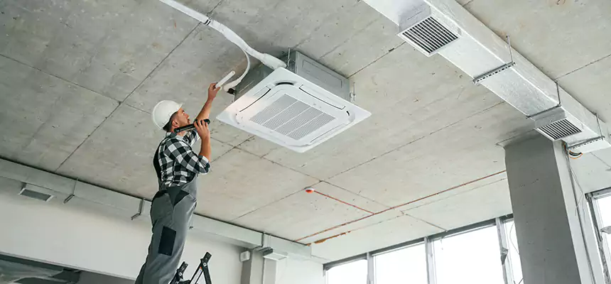 Our Dryer Vent Booster Fan Cleaning Services in Huntington, IN